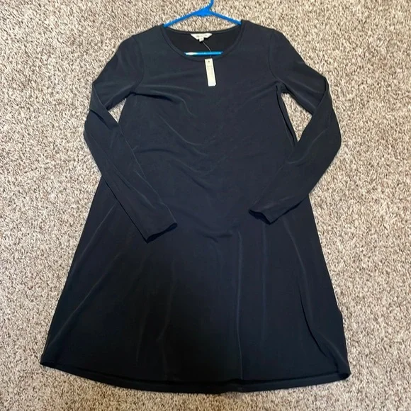 Madewell | Dresses | Madewell Black Long Sleeve Flare Dress Perfect For  Fall | Poshmark